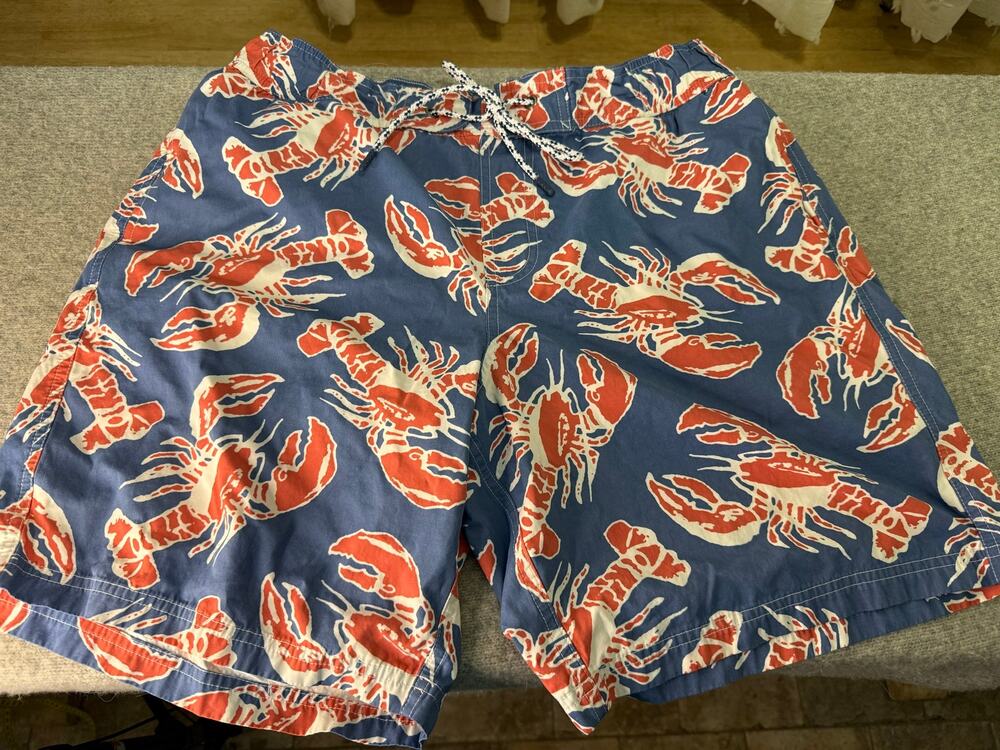 Large L.L.Bean Men's Classic Swim Trunks - Quick-Drying Bathing Suit